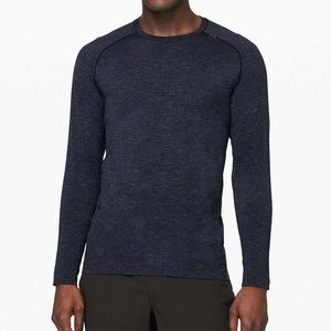 Lululemon NWT Metal Vent Tech LS NUNY/DKBL/BKOR XXL